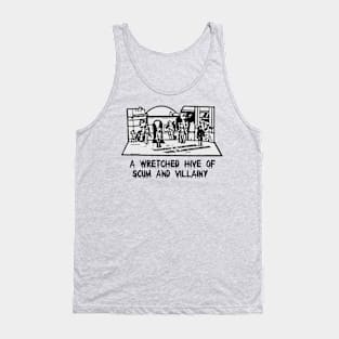 Warning New Comers Tank Top